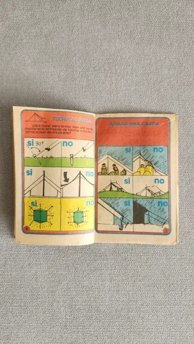 Manual de Campamentos Pocas Pecas vintage - miniatura 4