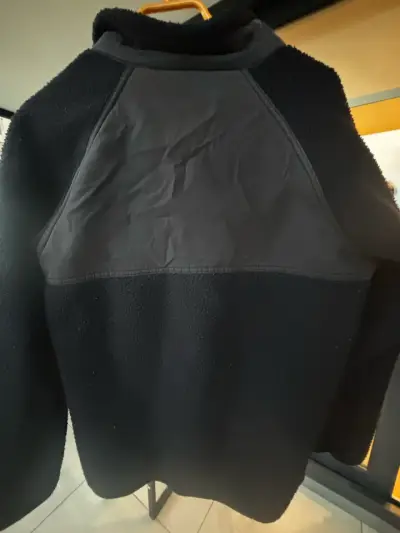 Chaqueta negra Burton con cierre unisex - miniatura 4