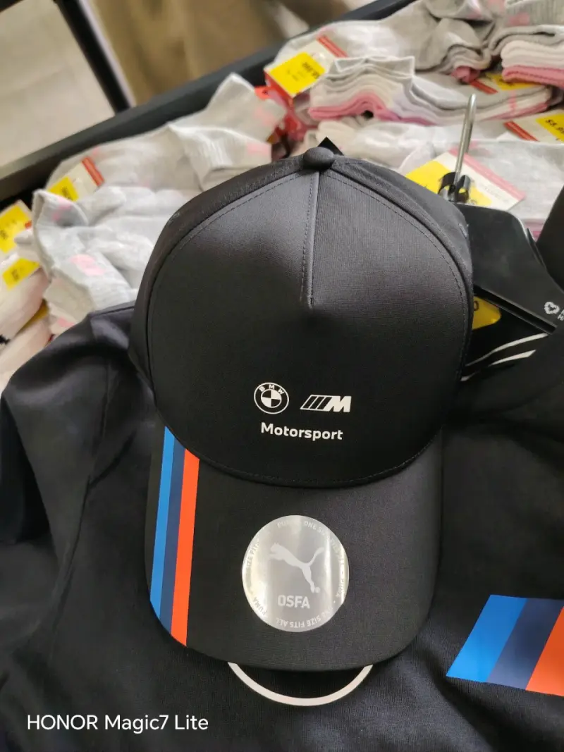 Gorra BMW Motorsport Negra Puma