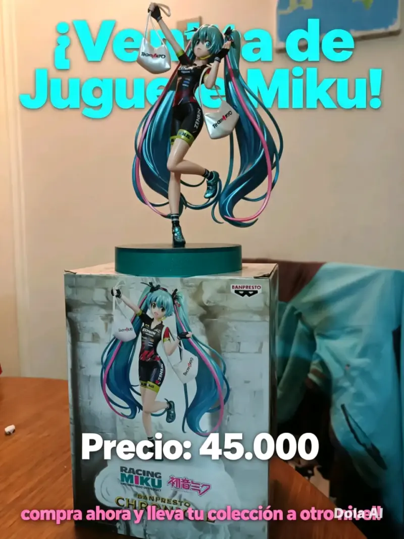 Figura de colección Racing Miku Banpresto - 1