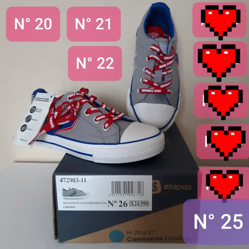 Zapatillas de lona para niños con diseño colorido - 3