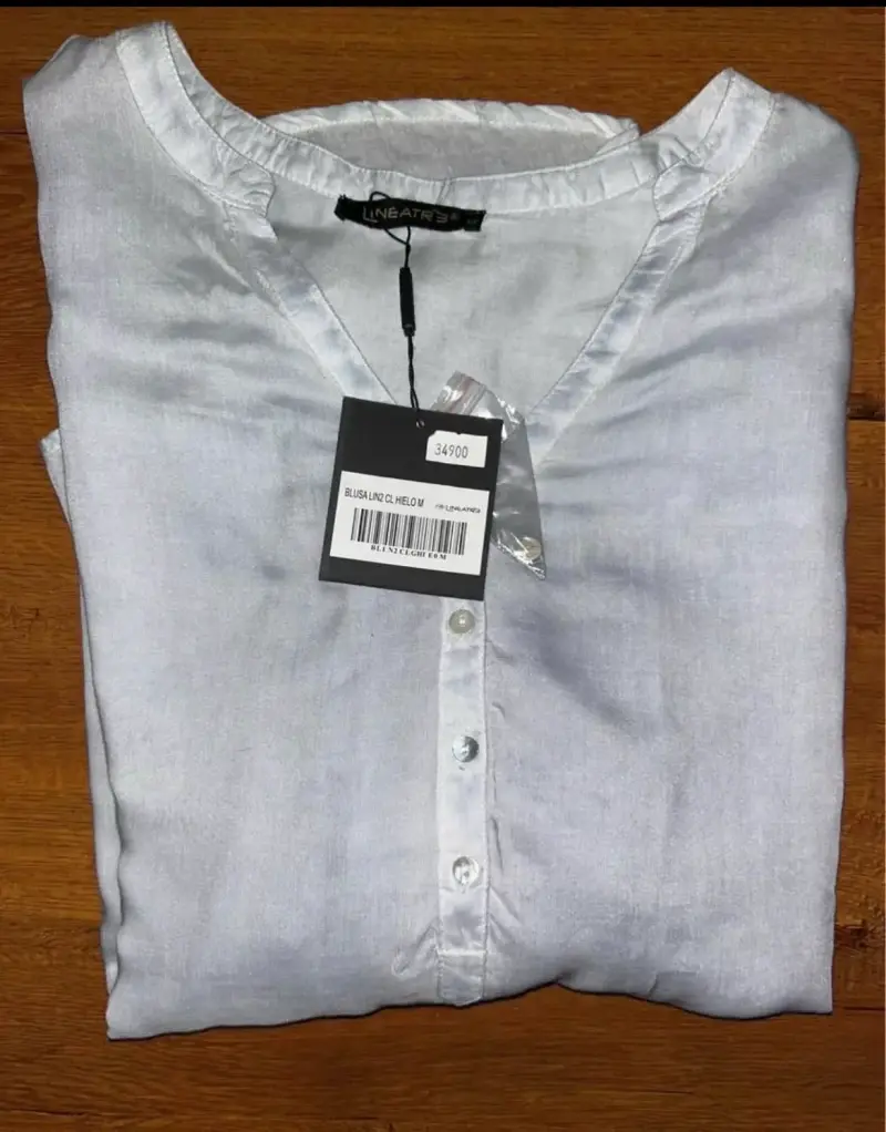 Blusa Lineatre de lino NUEVA - 2