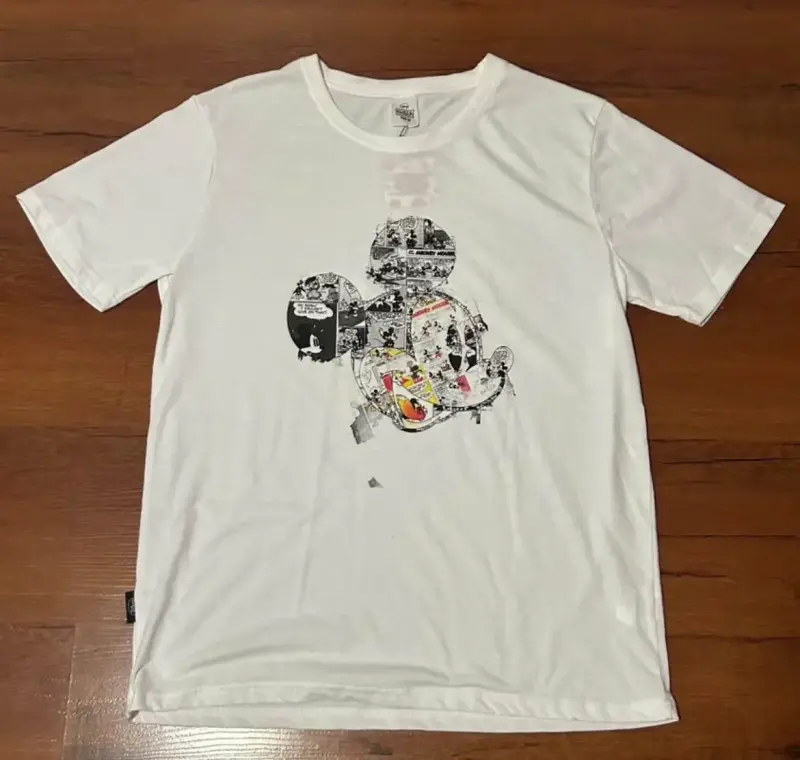 Polera blanca Disney Mickey Mouse XL - 1
