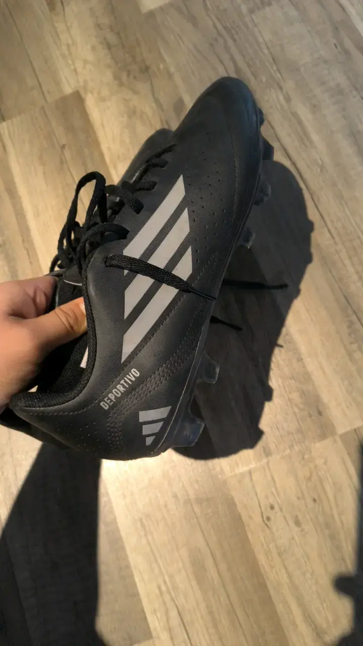 Zapatillas de fútbol negras Adidas Deportivas - 3