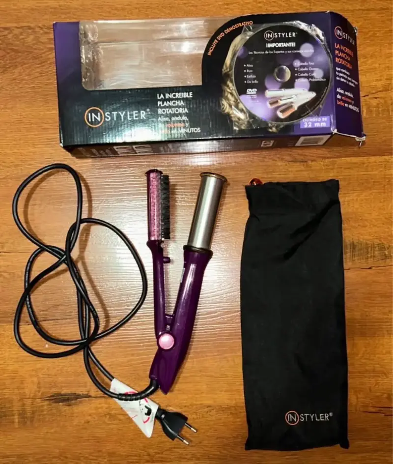 Plancha Rotatoria Instyler 32mm con Bolsa - 1