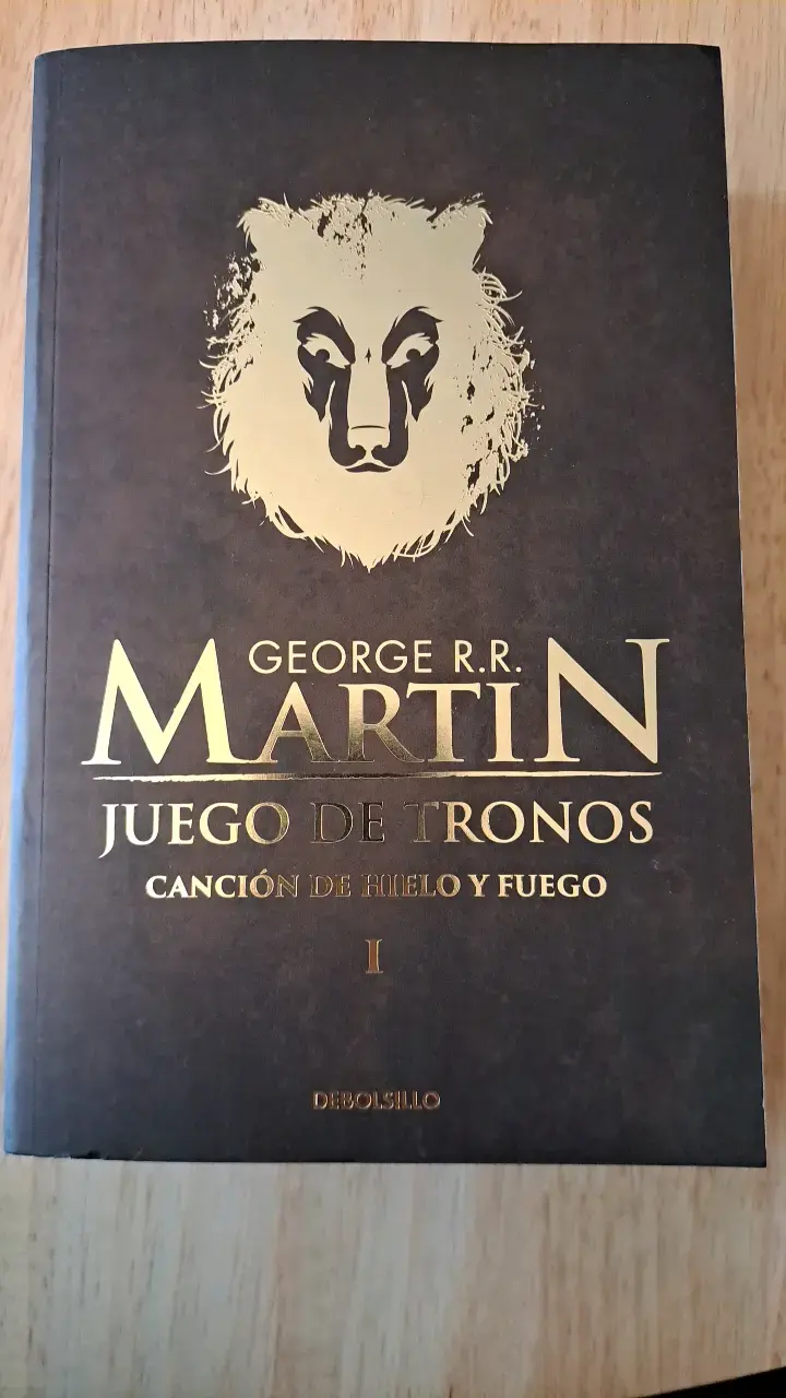 Libro Juego de Tronos de George R.R. Martin - 1