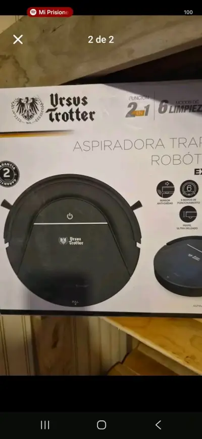 Aspiradora Robot Ursus Trotter 2 en 1 - miniatura 1