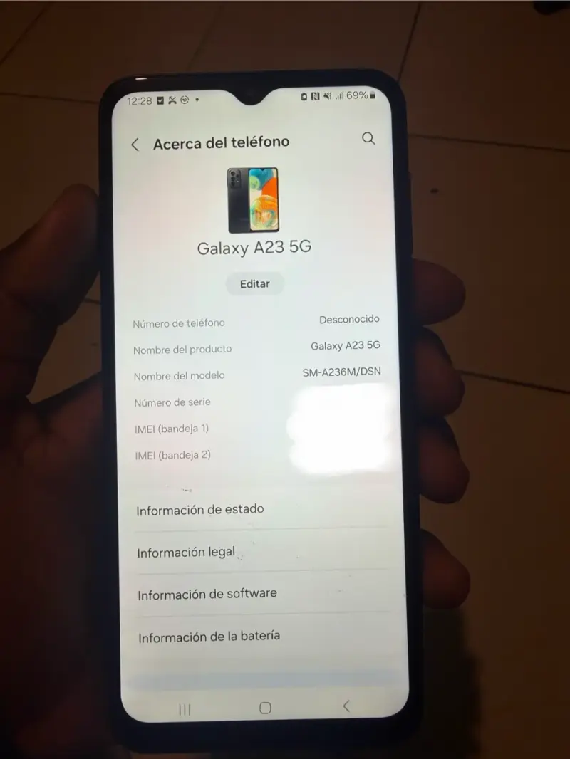 Samsung Galaxy A23 5G en buen estado - 4