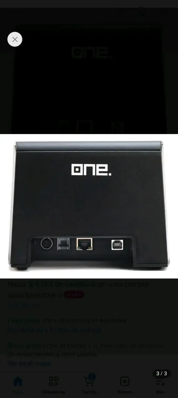 Impresora de Boletas y Tickets One R200 USB Ethernet