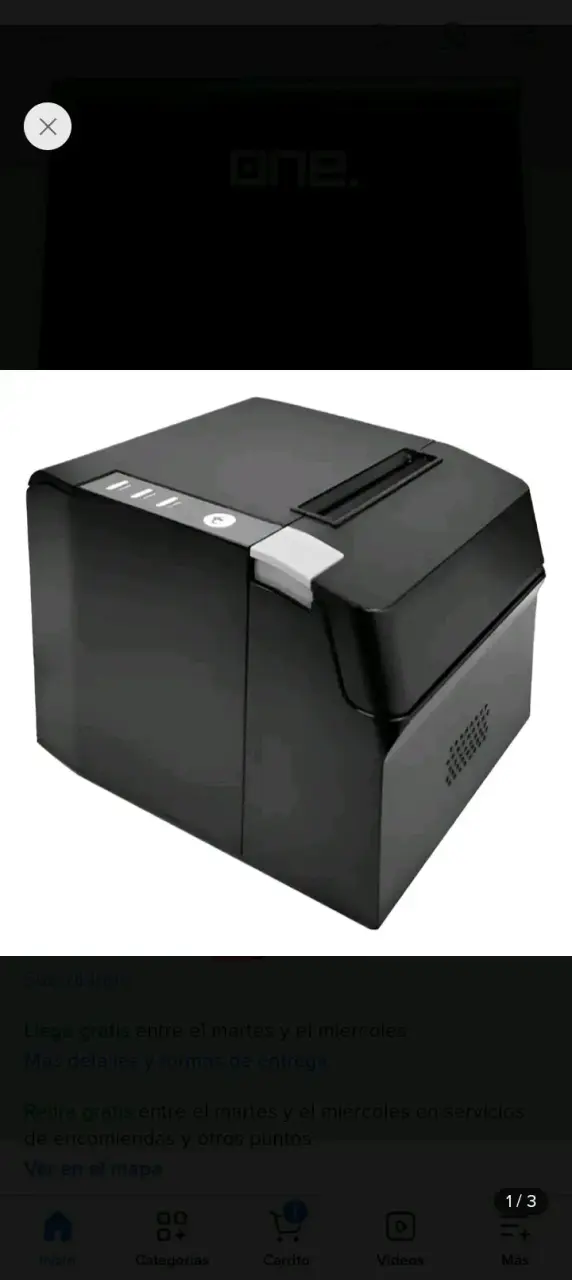 Impresora de Boletas y Tickets One R200 USB Ethernet - 3
