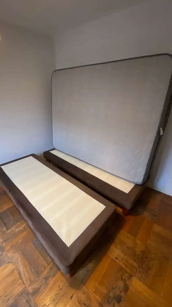 Cama Europea Flex Terra Cobre 2 Plazas con Base Dividida - 2