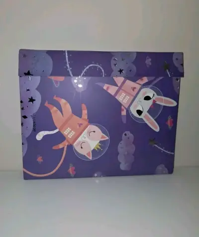 Carpeta organizadora infantil con diseño espacial - miniatura 1