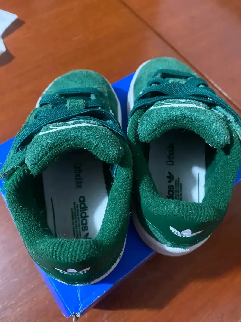 Zapatillas verdes para niños Adidas Campus - 4