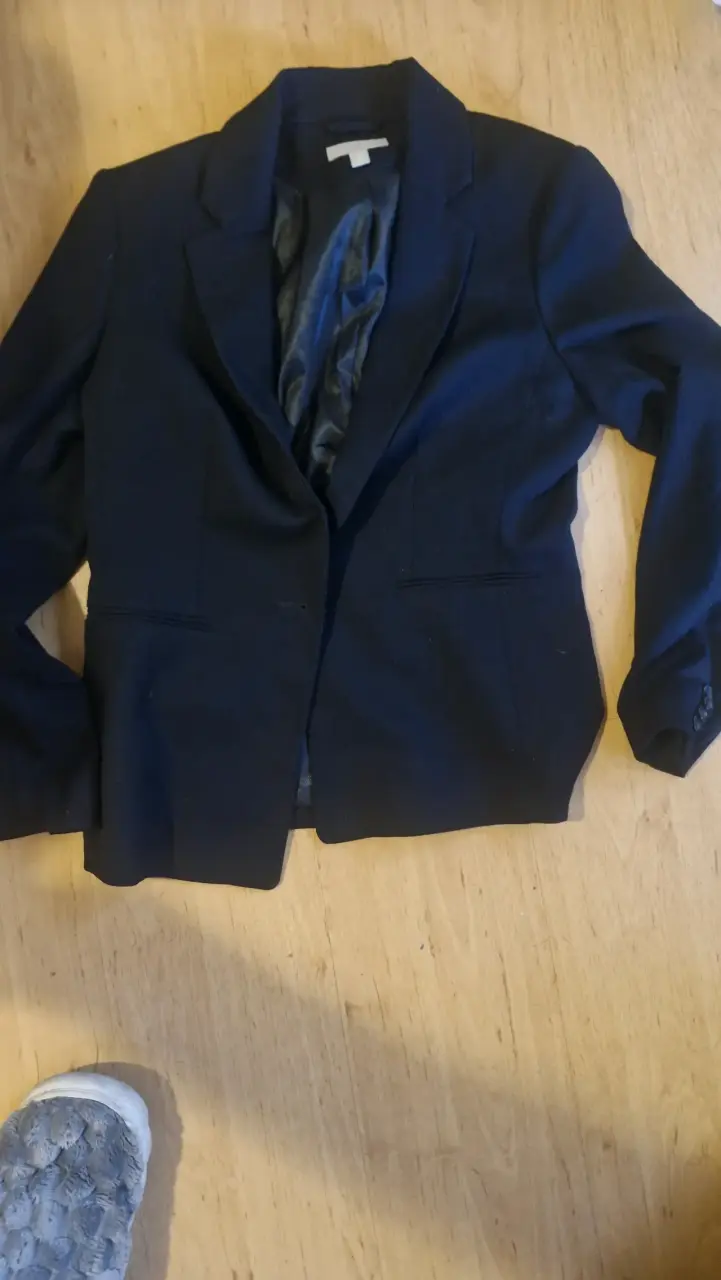 Blazer negro para mujer H&M talla 40/42 - 1