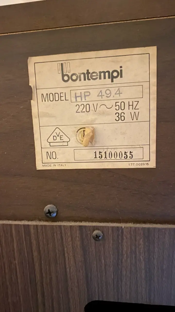 Órgano eléctrico vintage Bontempi con pedal - 5