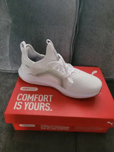 Zapatillas deportivas blancas Puma SoftRide - miniatura 1
