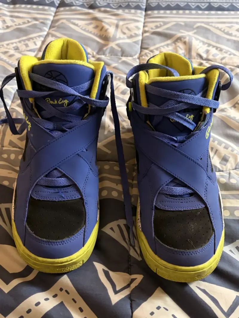 Zapatillas deportivas Patrick Ewing Rogue azul y amarillo - 1