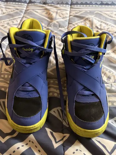 Zapatillas deportivas Patrick Ewing Rogue azul y amarillo - miniatura 1