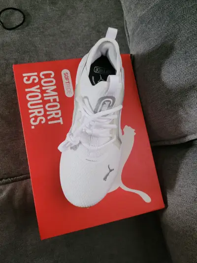 Zapatillas blancas Puma Softride Enzo 5 para mujer - miniatura 2