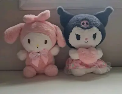 Peluches My Melody y Kuromi Sanrio - miniatura 1