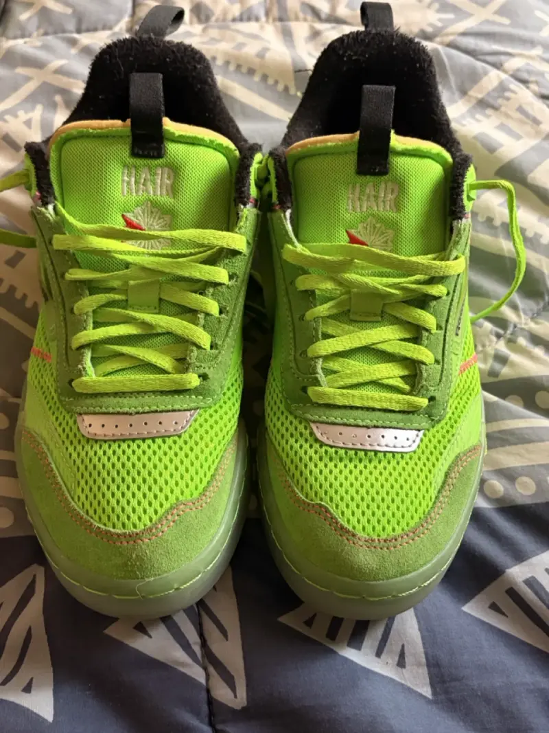 Zapatillas deportivas Reebok Hair verde neón - 3