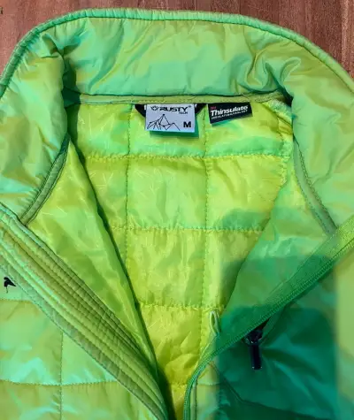 Chaqueta deportiva Rusty verde para Mujer - miniatura 2