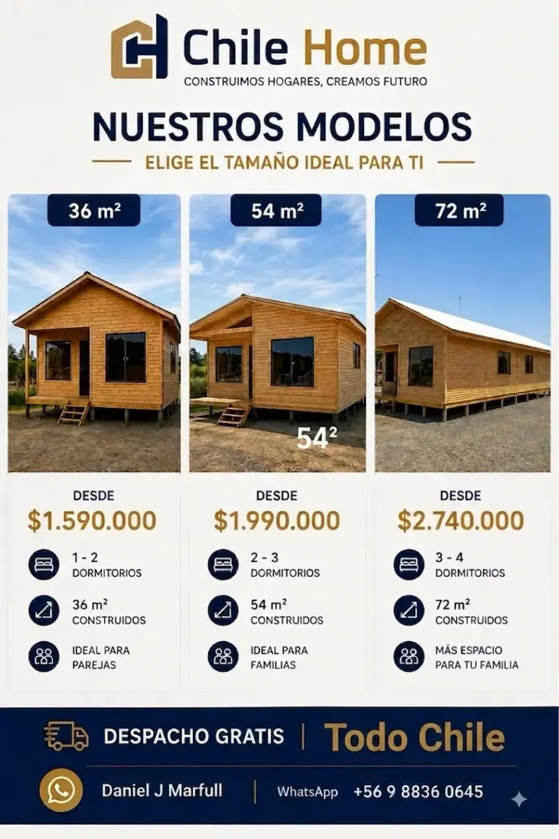 Casa prefabricada de madera Chile Home - 2