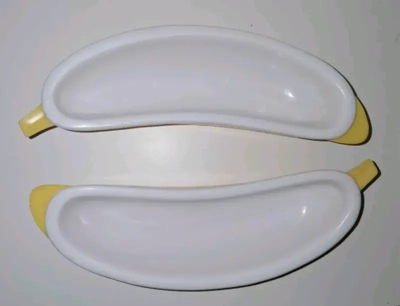 Platos de plastico para banana split