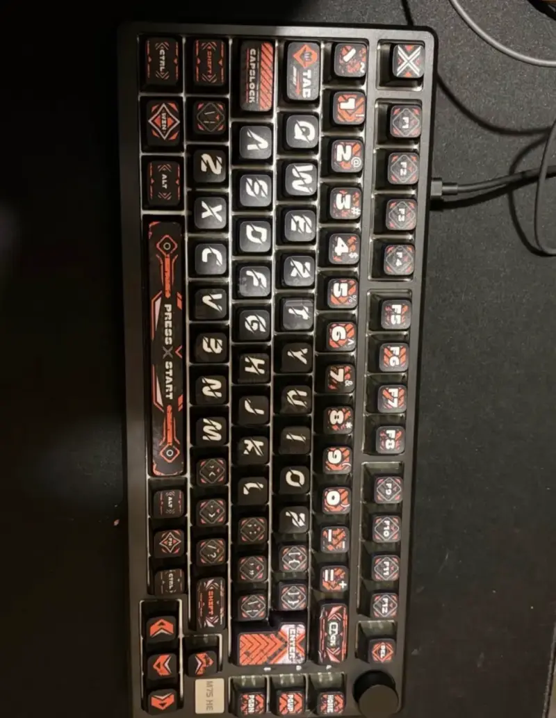 Teclado magnético RGB Royal Kludge RX 175 HE - 1
