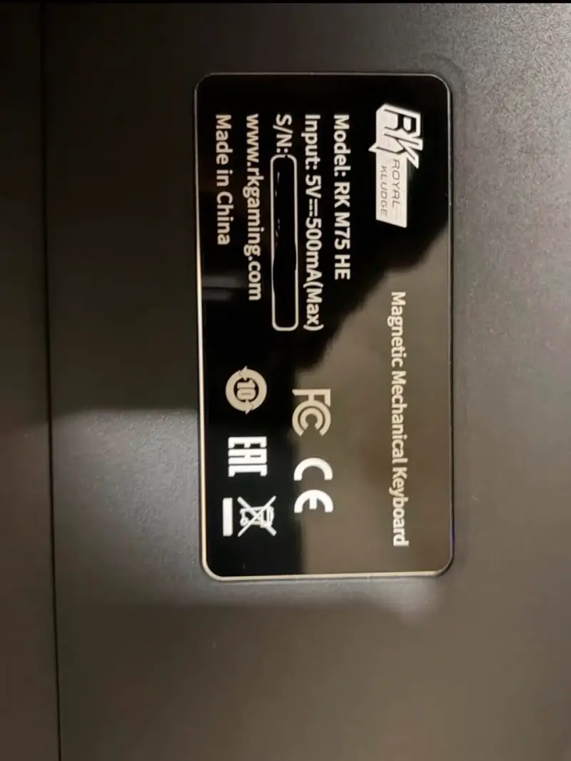 Teclado magnético RGB Royal Kludge RX 175 HE - 3