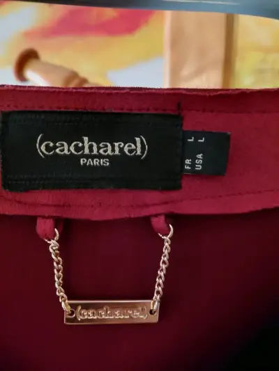 Chaqueta Burdeos Cacharel con Bolsillos - miniatura 2