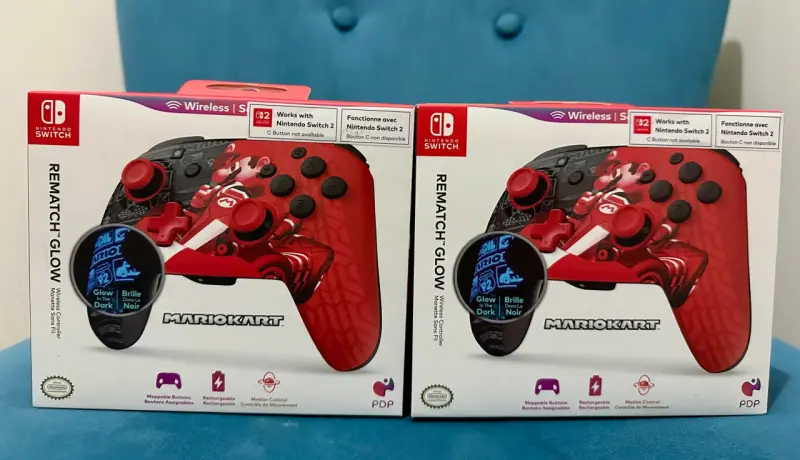 Control inalámbrico Mario Kart - 4