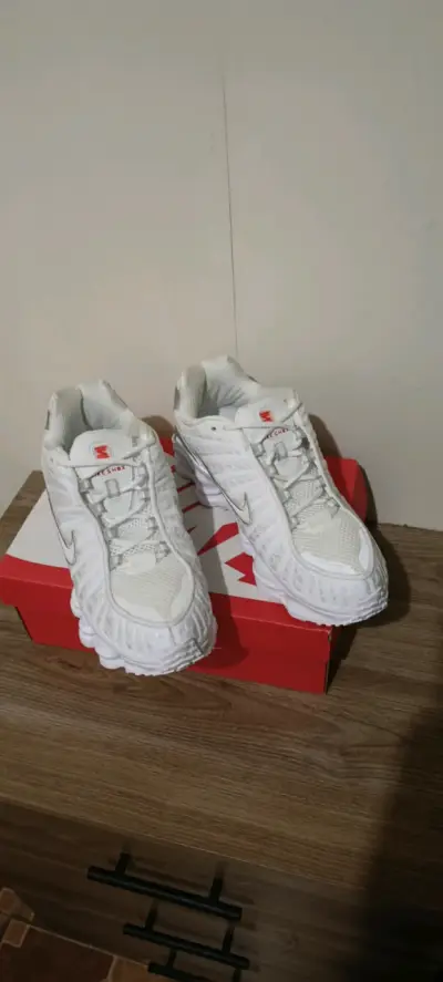 Zapatillas Nike Shox Blancas Talla 43 - miniatura 1