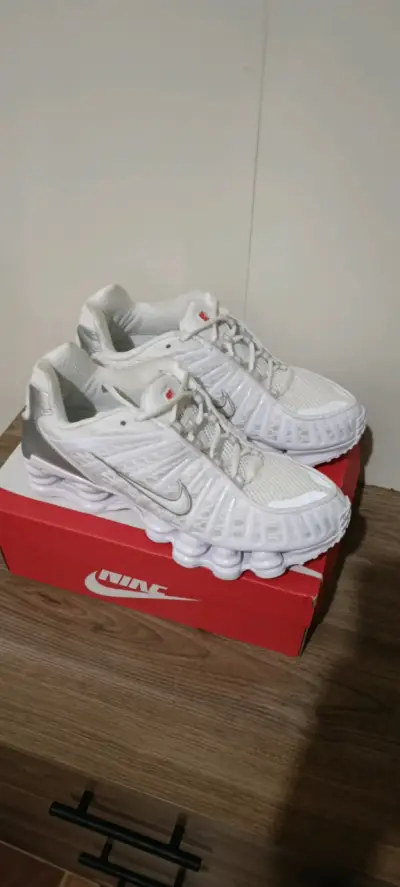 Zapatillas Nike Shox Blancas Talla 43 - miniatura 2