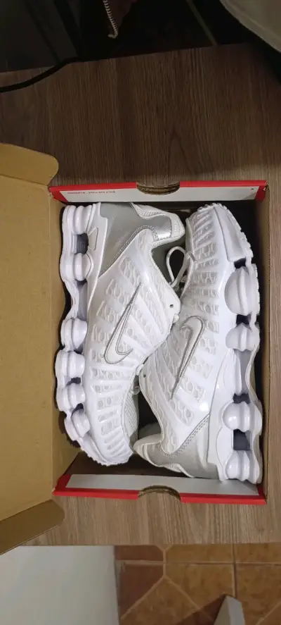 Zapatillas Nike Shox Blancas Talla 43 - miniatura 4