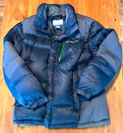 Chaqueta Columbia azul con tecnología Omni-Shield - miniatura 1