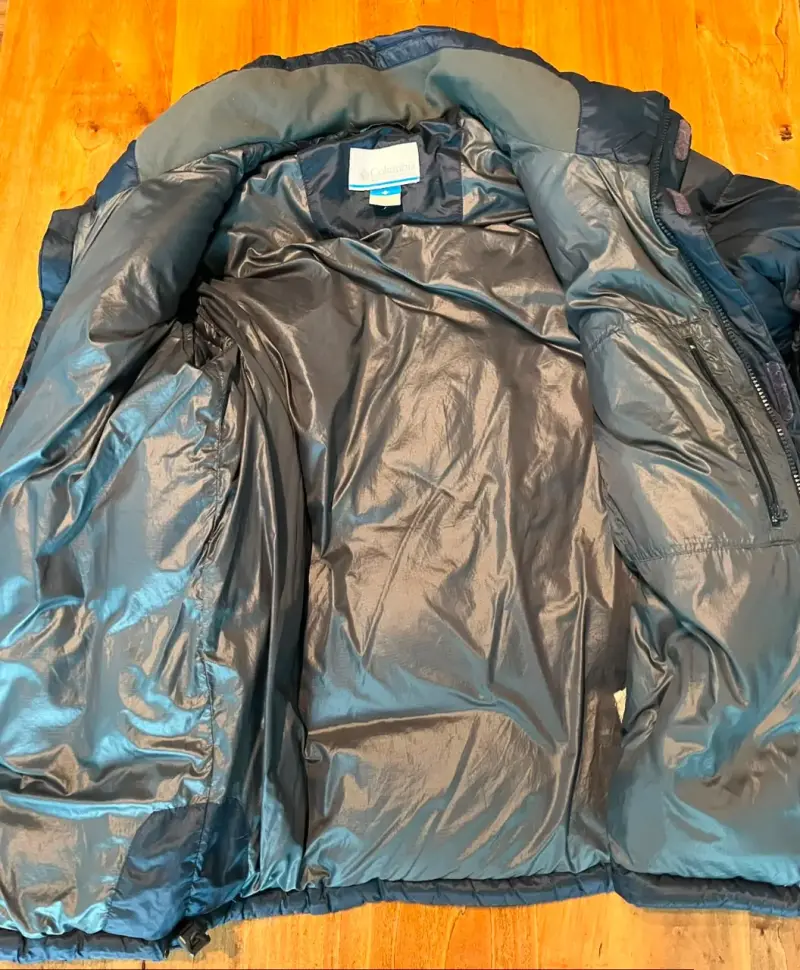 Chaqueta Columbia azul con tecnología Omni-Shield - 4