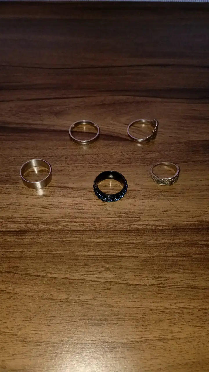 Anillos de acero inoxidable - 1