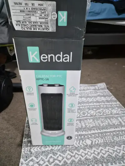 Calefactor Kendal PTC KPTC-16 2000W - miniatura 1