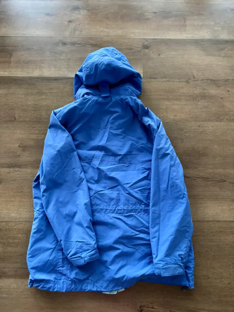 Chaqueta impermeable azul L.L. Bean para mujer - 6