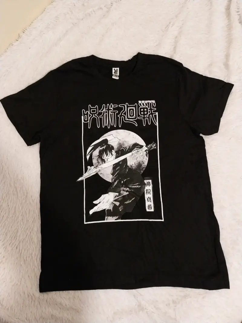 Polera negra de anime Jujutsu Kaisen - 1