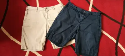 Shorts de hombre Polo Ralph Lauren beige y azul - miniatura 1