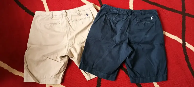 Shorts de hombre Polo Ralph Lauren beige y azul - 2