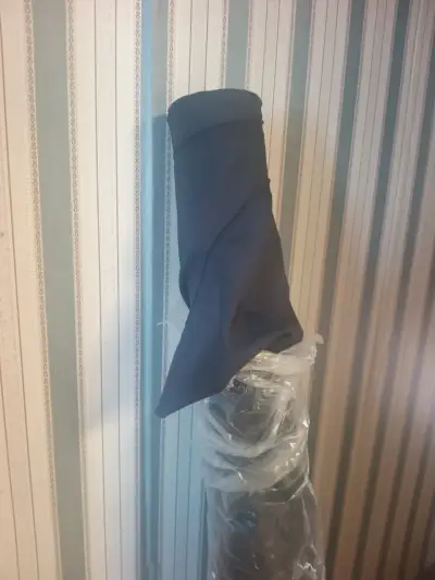 Tela negra para confección de ropa - miniatura 2