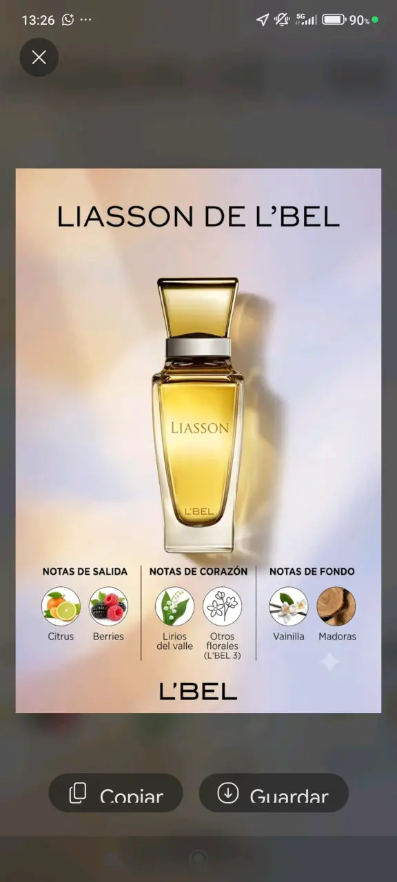 Perfume Liasson de L'Bel