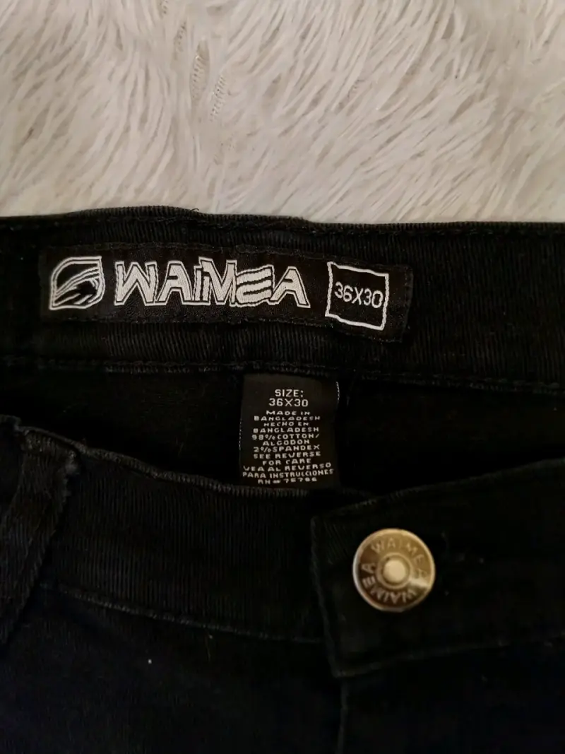 Jeans negros para hombre - 2