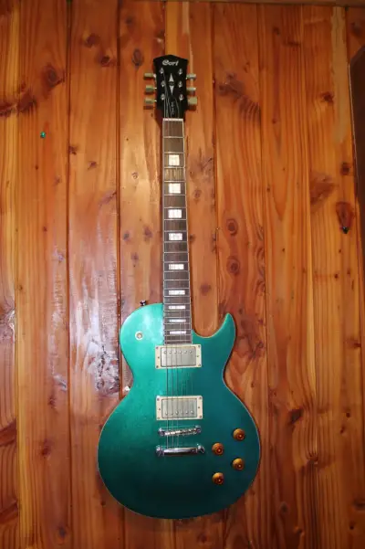 Guitarra eléctrica Cort flip blue - miniatura 1