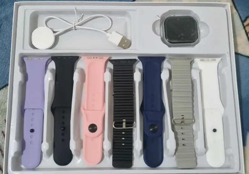 Smartwatch Olepu Series 12 S13 con correas intercambiables - 2