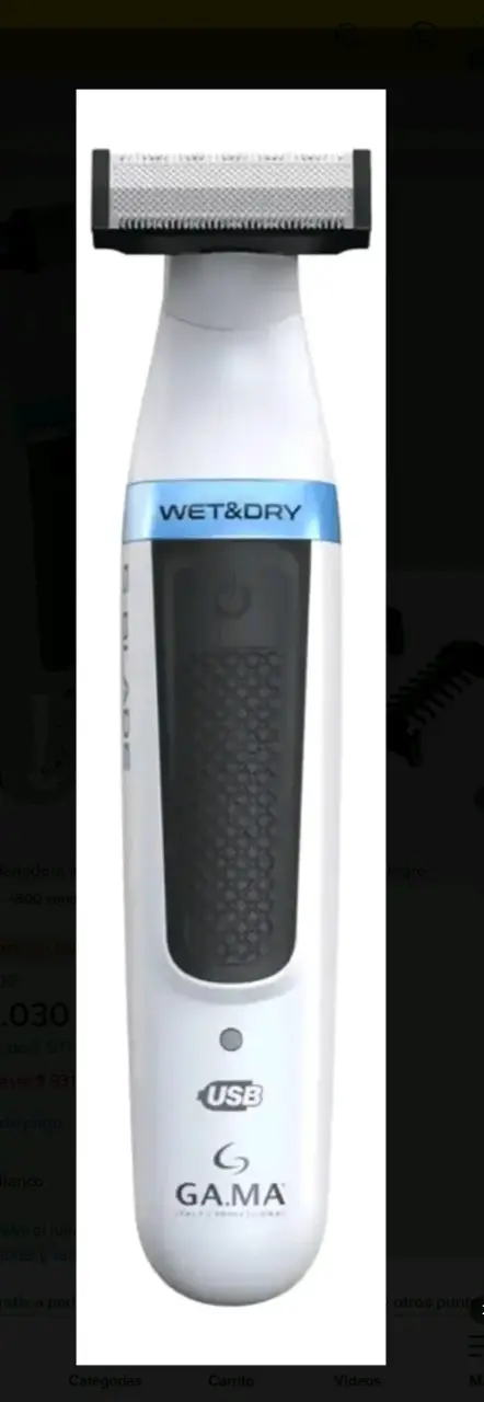 Trimmer Gama G-Blade para cuerpo y barba - 3