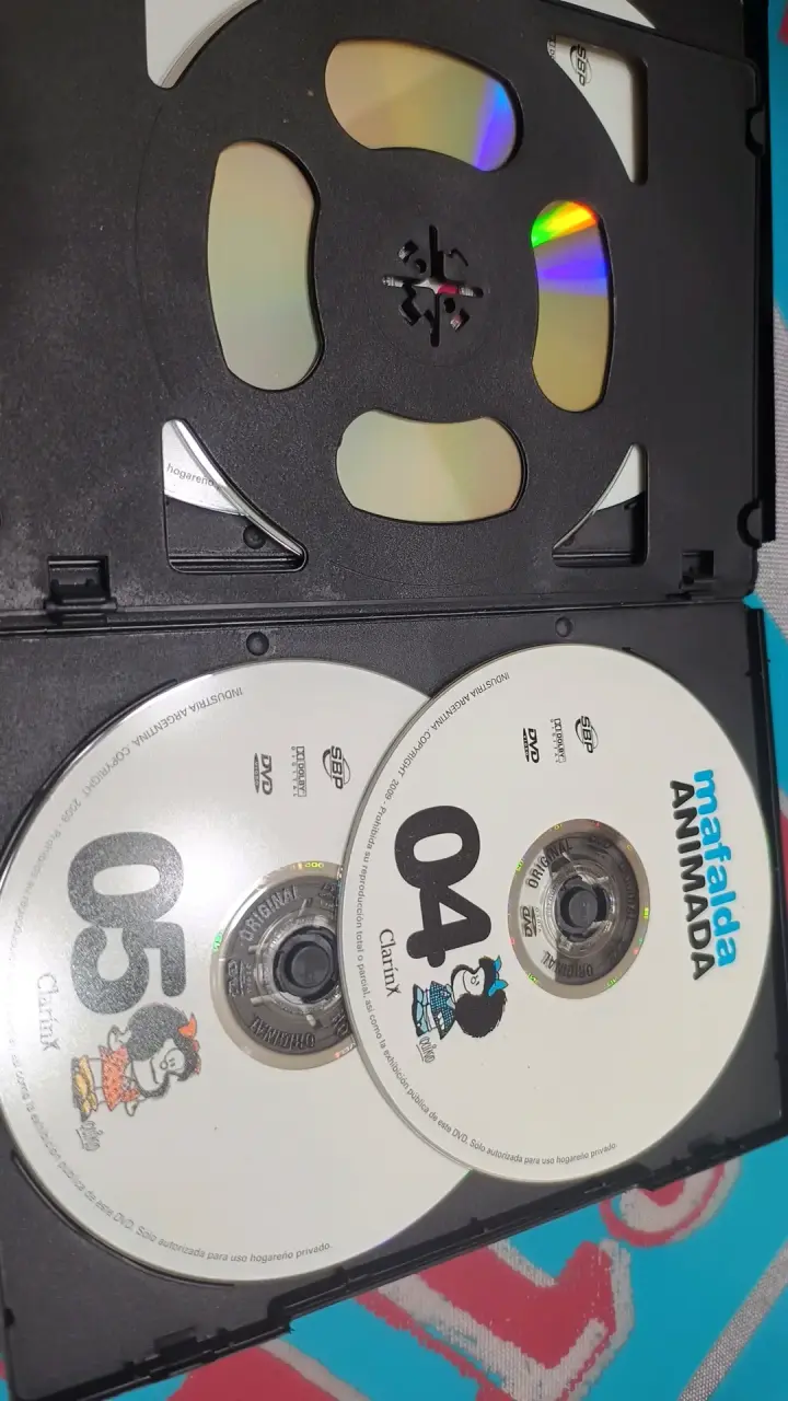 Colección de 5 DVDs Mafalda Animada - 3
